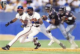 Deion Sanders is the only man in history to play in a Super Bowl and a World Series